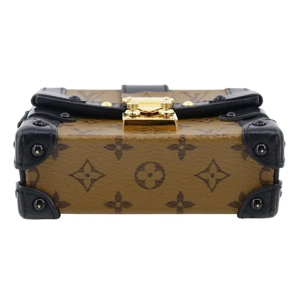 Louis Vuitton Reverse Monogram Trunk Bag Mini Essential Clutch LV VIP gift